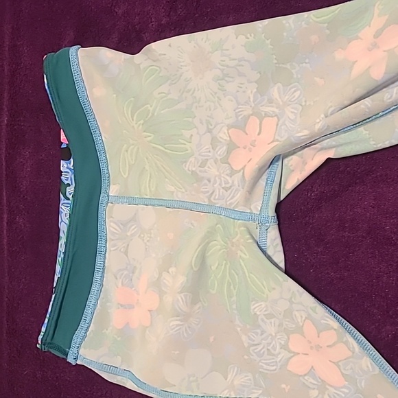 Lilly Pulitzer Luxletic Leggings Pants for Girls 👧 Size M (6-7) Multicolor - Picture 7 of 8